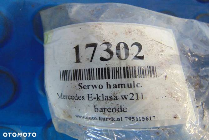 MERCEDES W211 SERWO HAMULCOWE 0204221045 - 6