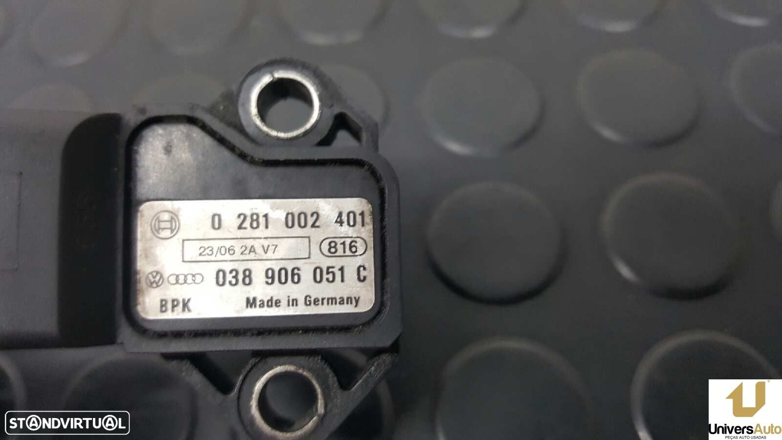 SENSOR DE PRESSÃO AUDI Q7 (4L) 3.0 TDI - 6