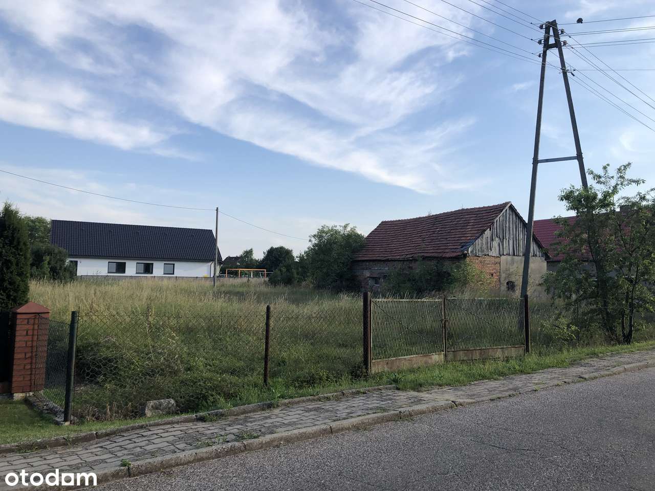 Działka inwestycyjna z pozwoleniem na budowę 4 segmentów – Sobin - Pełny obrazek: 3/3