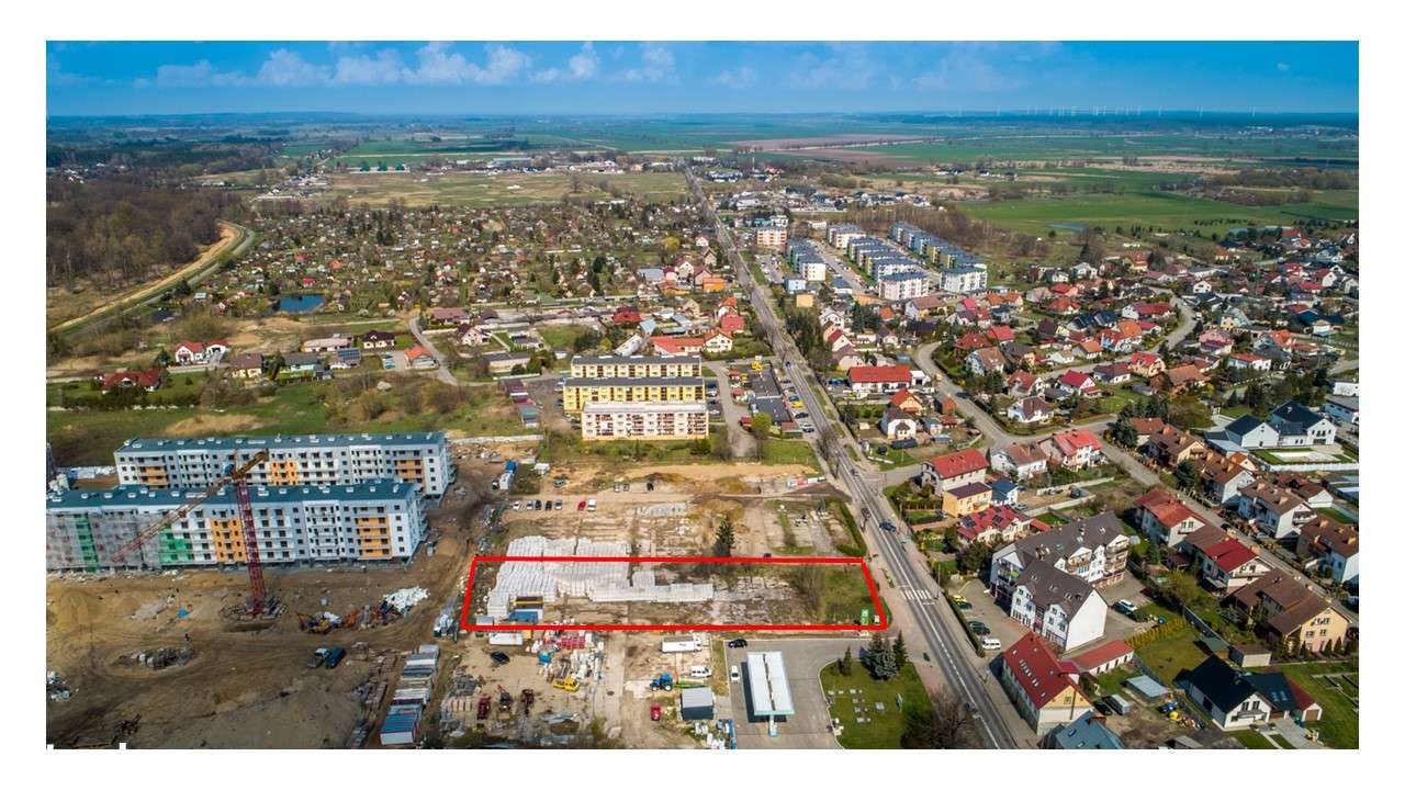 Na sprzedaż działka z wydanym PnB bezpośrednio obok nowego sklepu ALDI - Pełny obrazek: 2/2