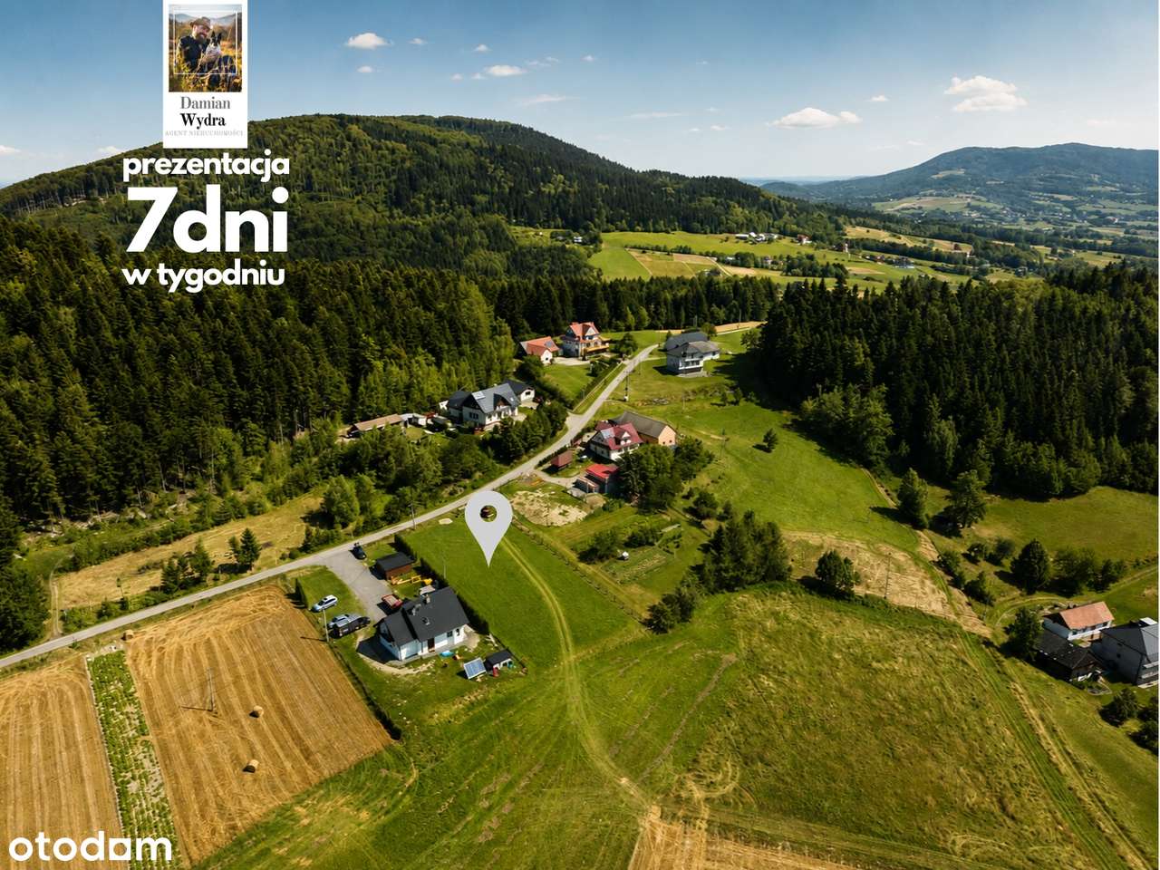 Panorama gór, las, media na działce, asfalt, bez prowizji, FULL OPCJA-15