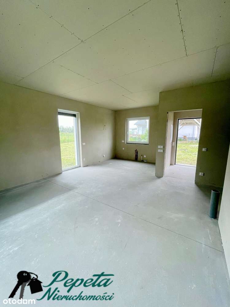 Nowoczesny dom w zabudowie bliźniaczej! JEZIORO POWIDZKIE. Całoroczny!-11