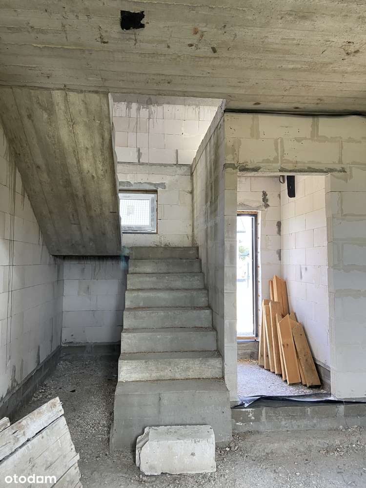 Dom wolnostojący w stanie surowym 113m2 | działka 1263m2 | Franciszków-11