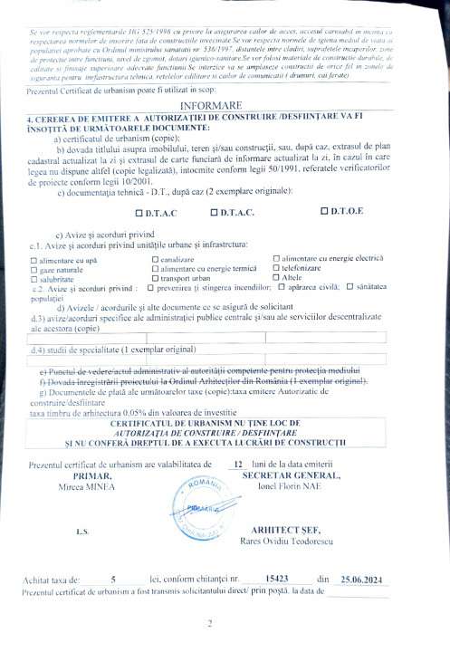 Teren 300mp-Stelelor-pretabil investitie/constructie casa-vila - Imagine principală: 5/5