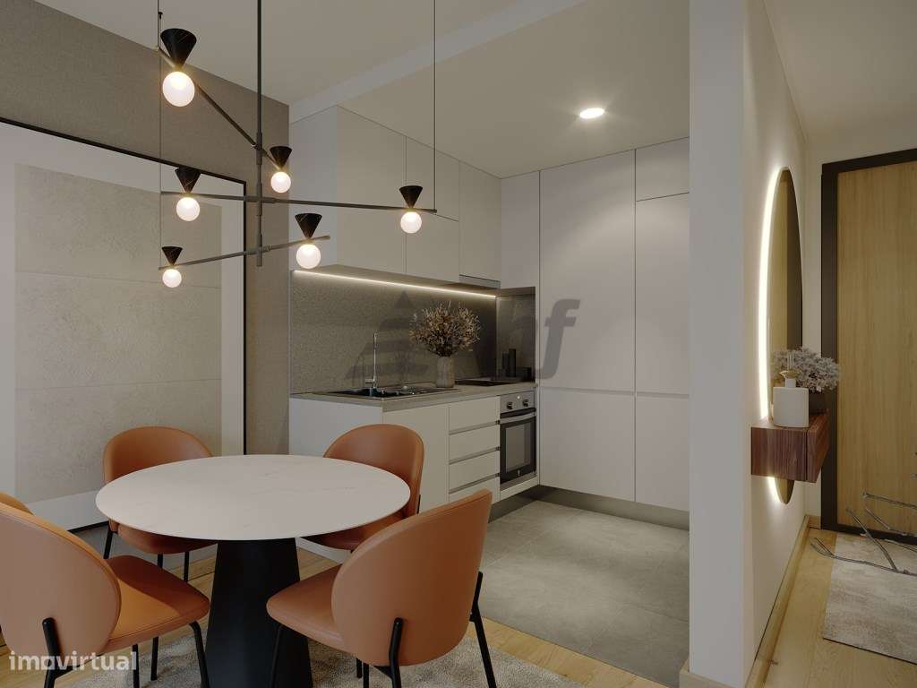 Excelente T1 em Condomínio Fechado com Piscina e Ginásio-5