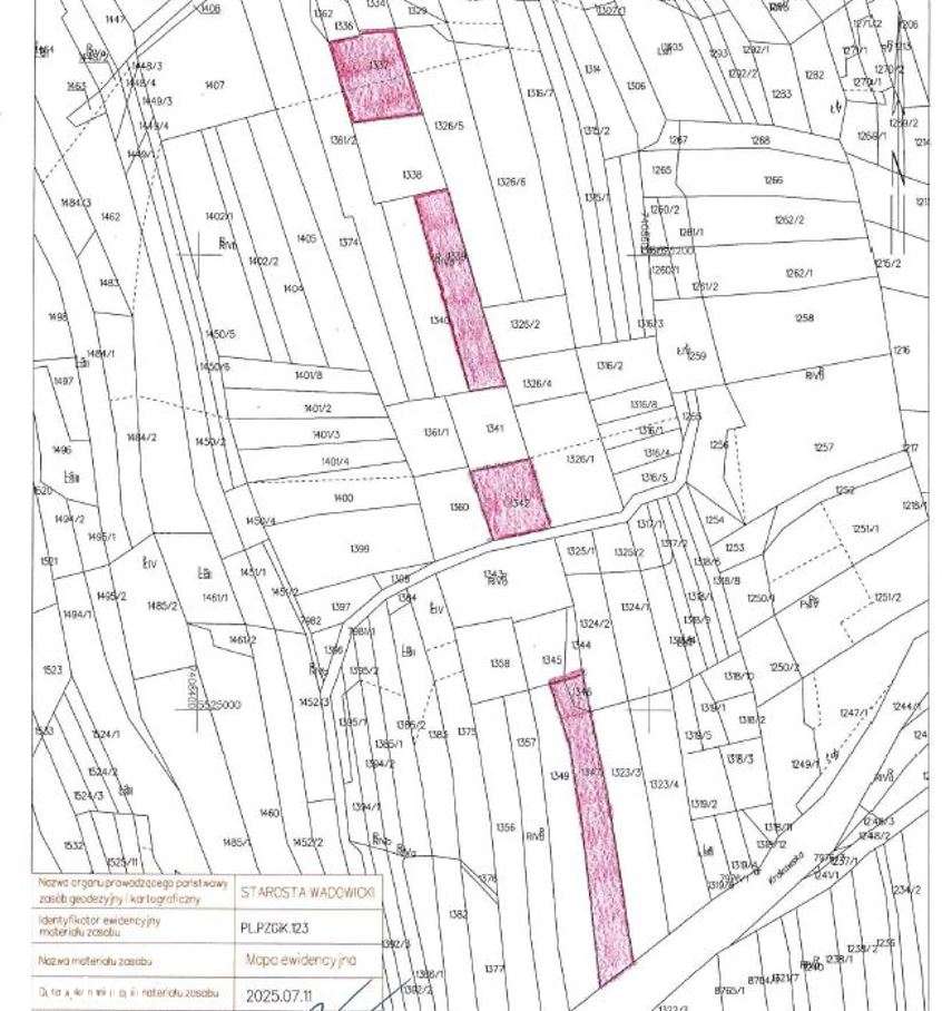 Działki na sprzedaż - Lanckorona ul. Krakowska-9