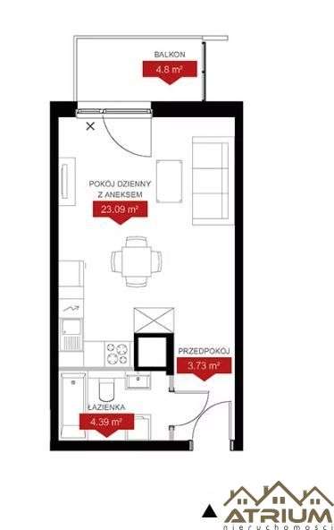 Nowa kawalerka centrum Poznania Jeżyce z-9