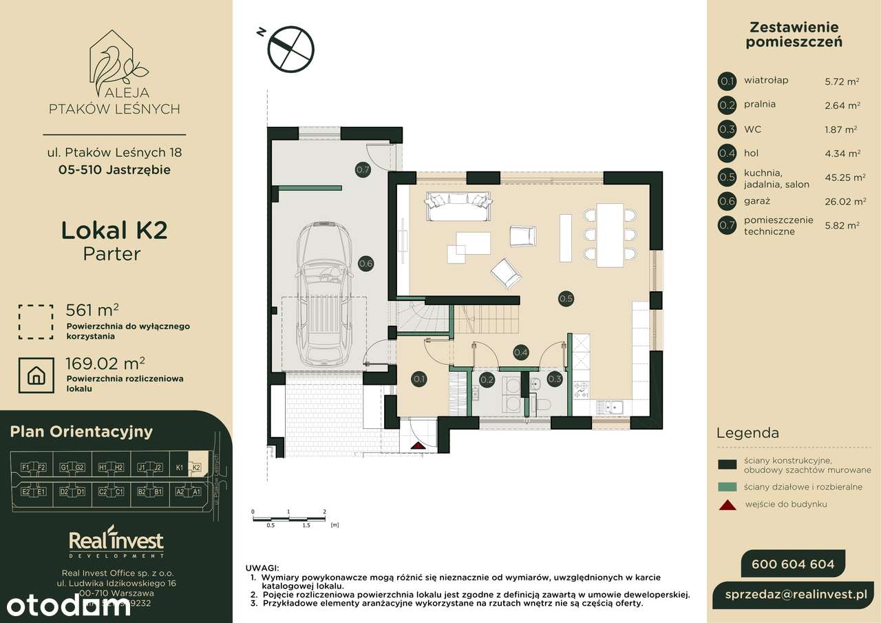 5-pokojowy dom 169m2 + ogródek Bez Pośredników - Pełny obrazek: 2/9