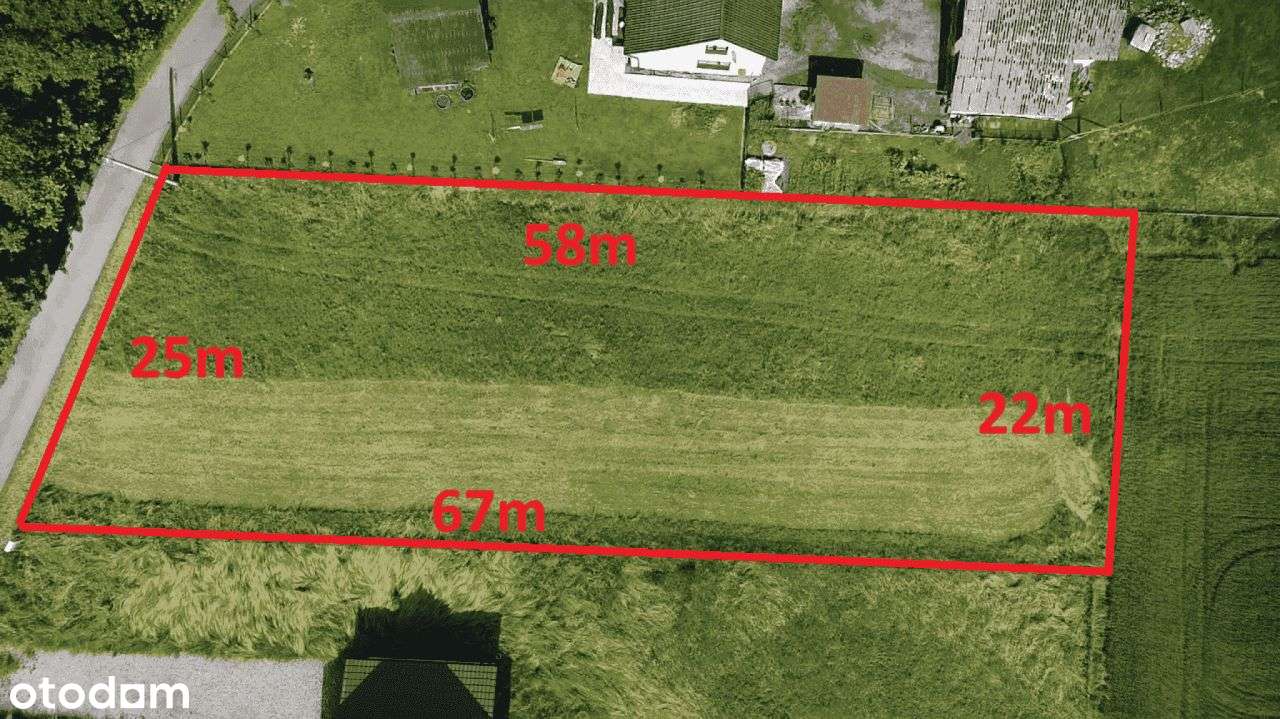 Działka budowlana na skraju lasu- cisza i spokój-5