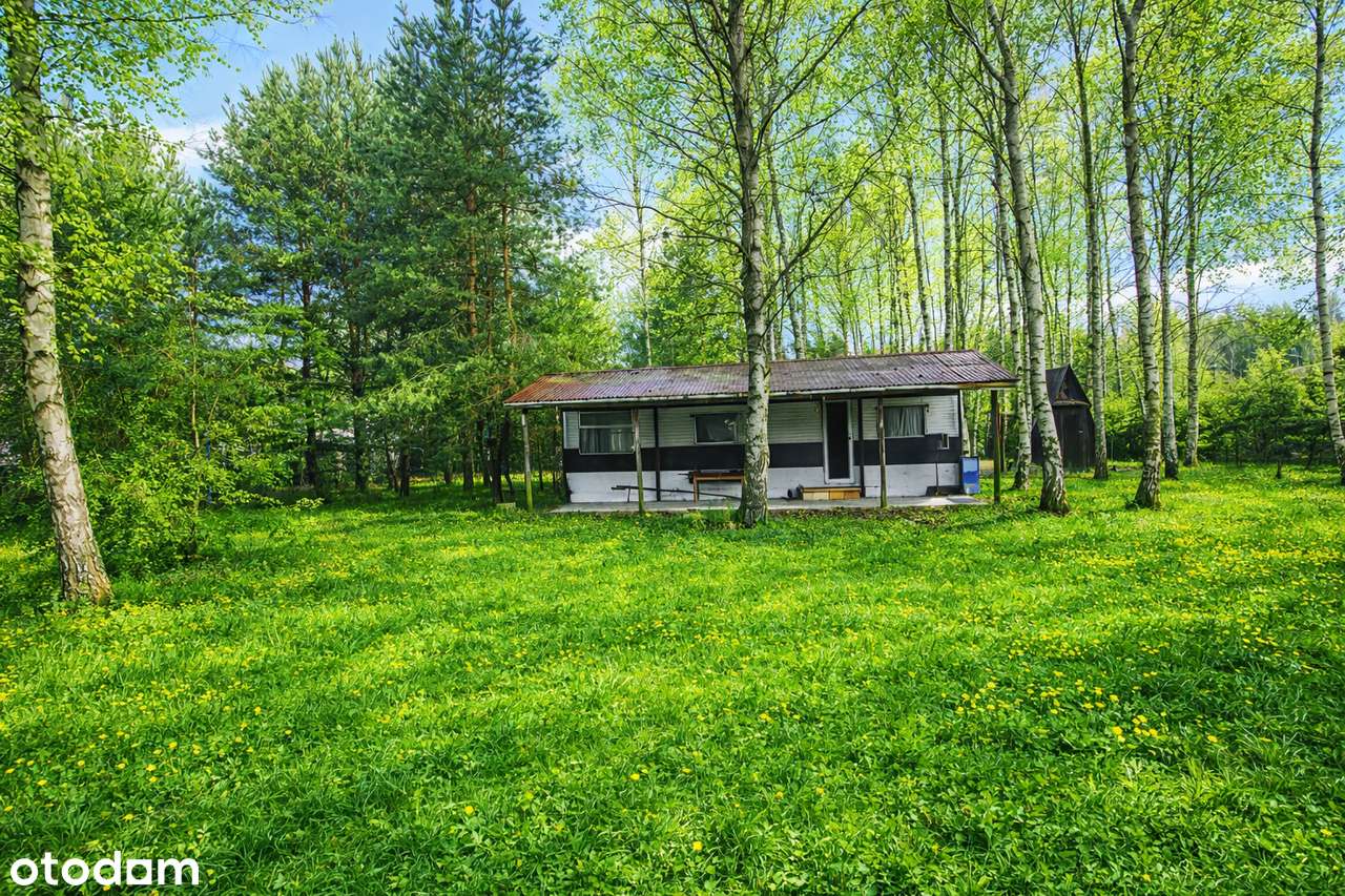 Działka rekreacyjna z domkiem holenderskim | jez. Piaseczno, 658 m2 - Pełny obrazek: 3/7