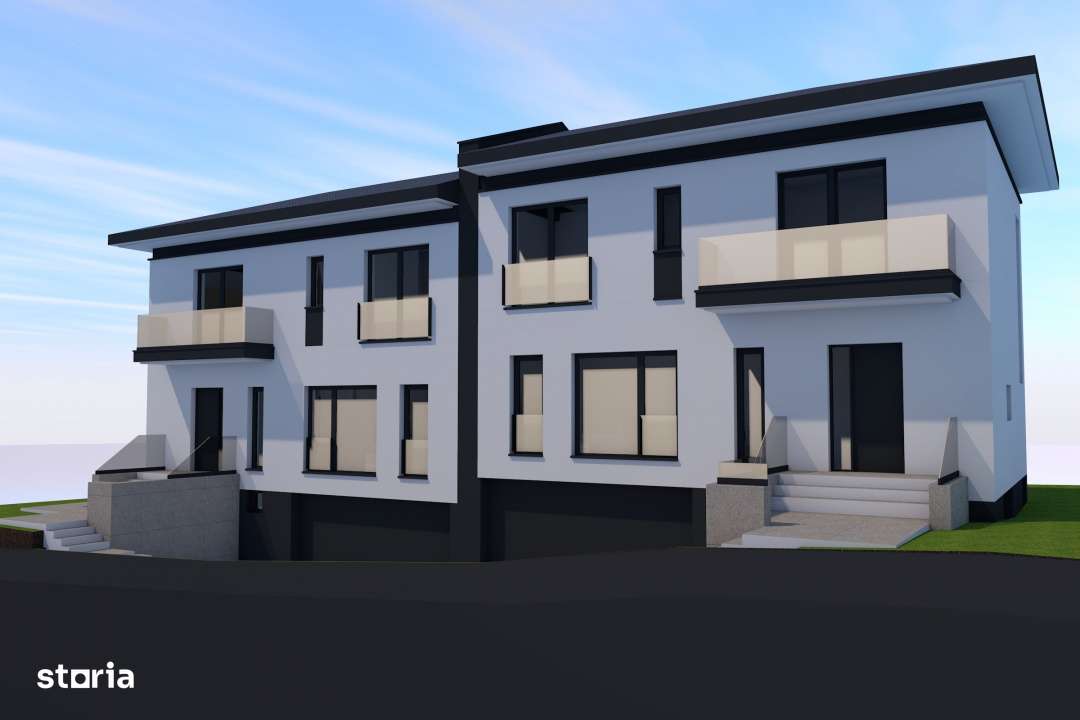 Teren 520 mp cu autorizatie de constructie – proiect Duplex D+P+E, B - Imagine principală: 2/9