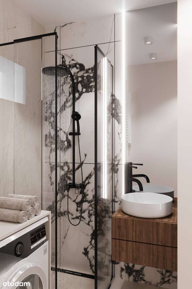 NOWE PO GENERALNYM REMONCIE !! 3 pokoje + kuchnia, balkon, parking-13