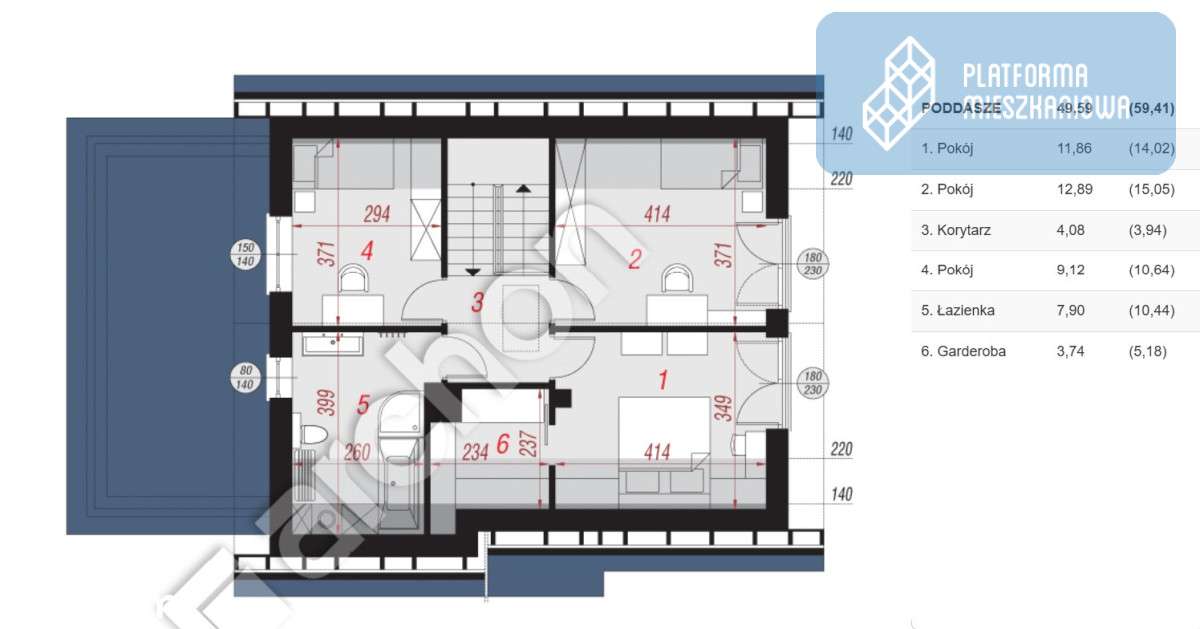 Nowoczesny dom_Duży ogród_Kup i wykończ po swojemu - Pełny obrazek: 5/19