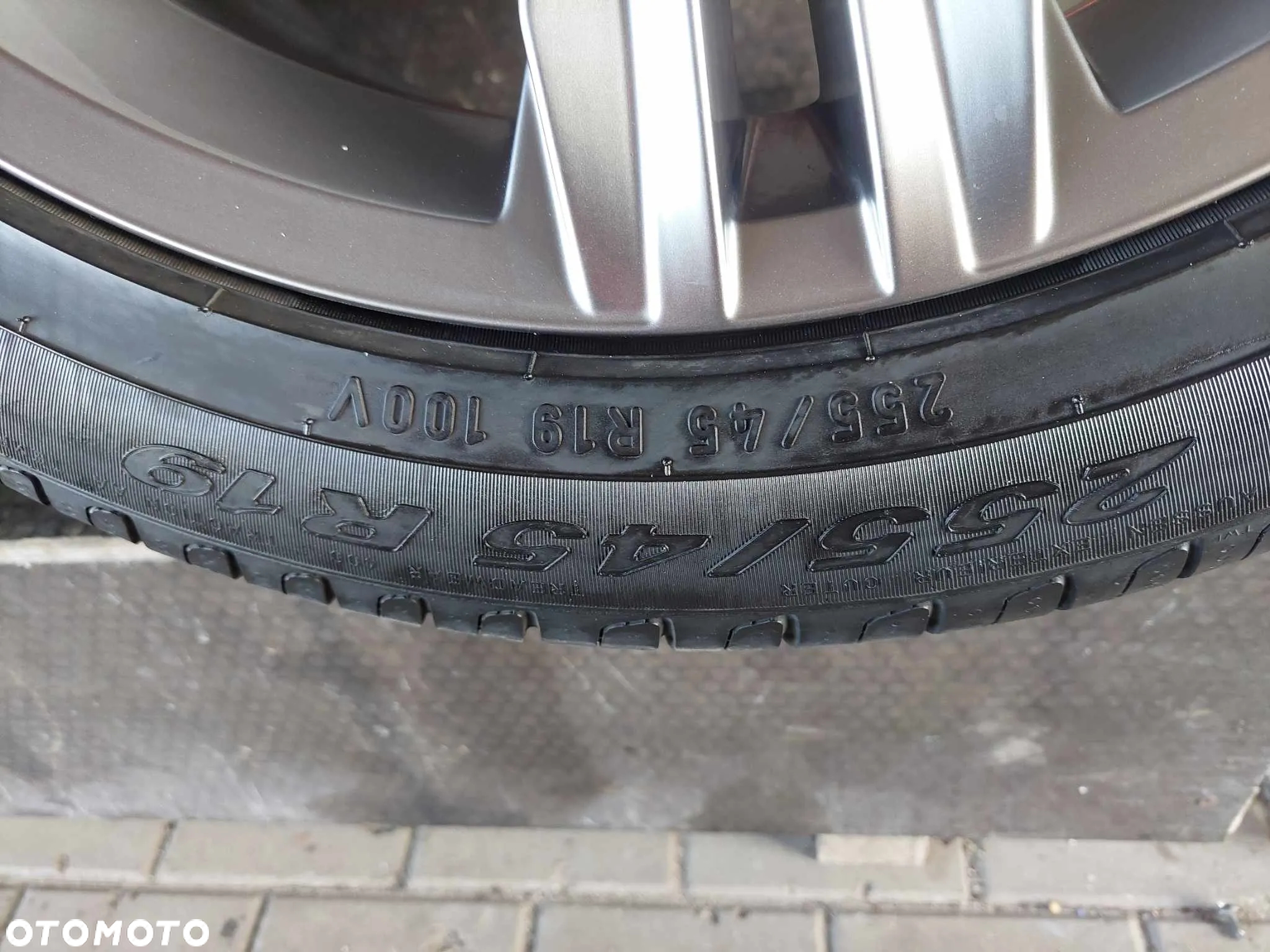 ALUFELGI +OPONY Pirelli 255/45 19" 5X112 ET38 VW TIGUAN II R-line - 6