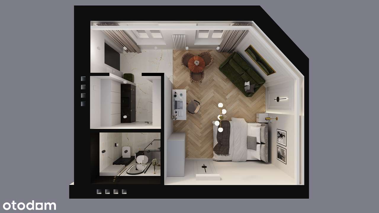 Apartament inwestycyjny Kraków StareMiasto Klimatyzacja Kazimierz MPEC-9