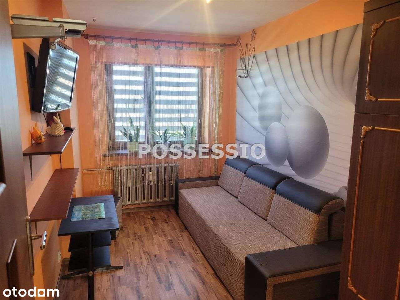 3 Pokoje Z Balkonem, C.O Miejskie 4 Piętro-5