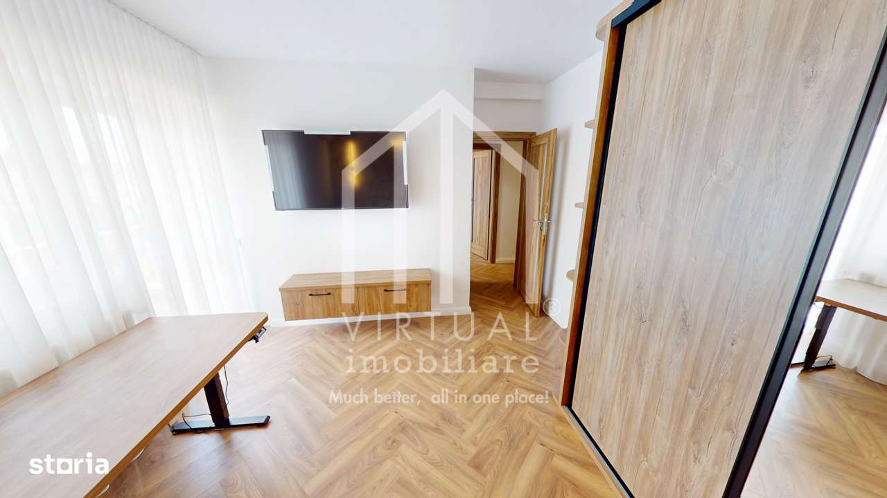 Apartament dec. de vanzare, la Villa, cu 2 camere, mobilat si utilat - Imagine principală: 3/19