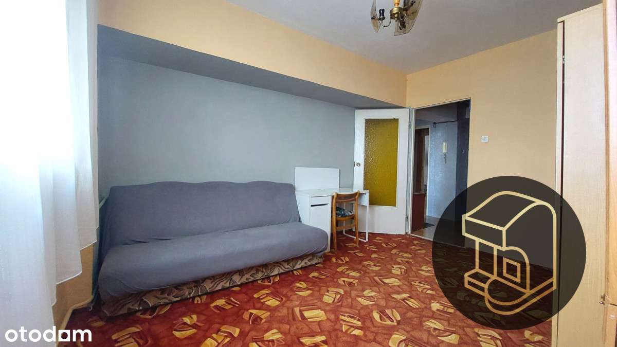 Duże 2 pok [ 50m2 ] - osobna kuchnia, balkon. Parking.  Świetna cena !-4