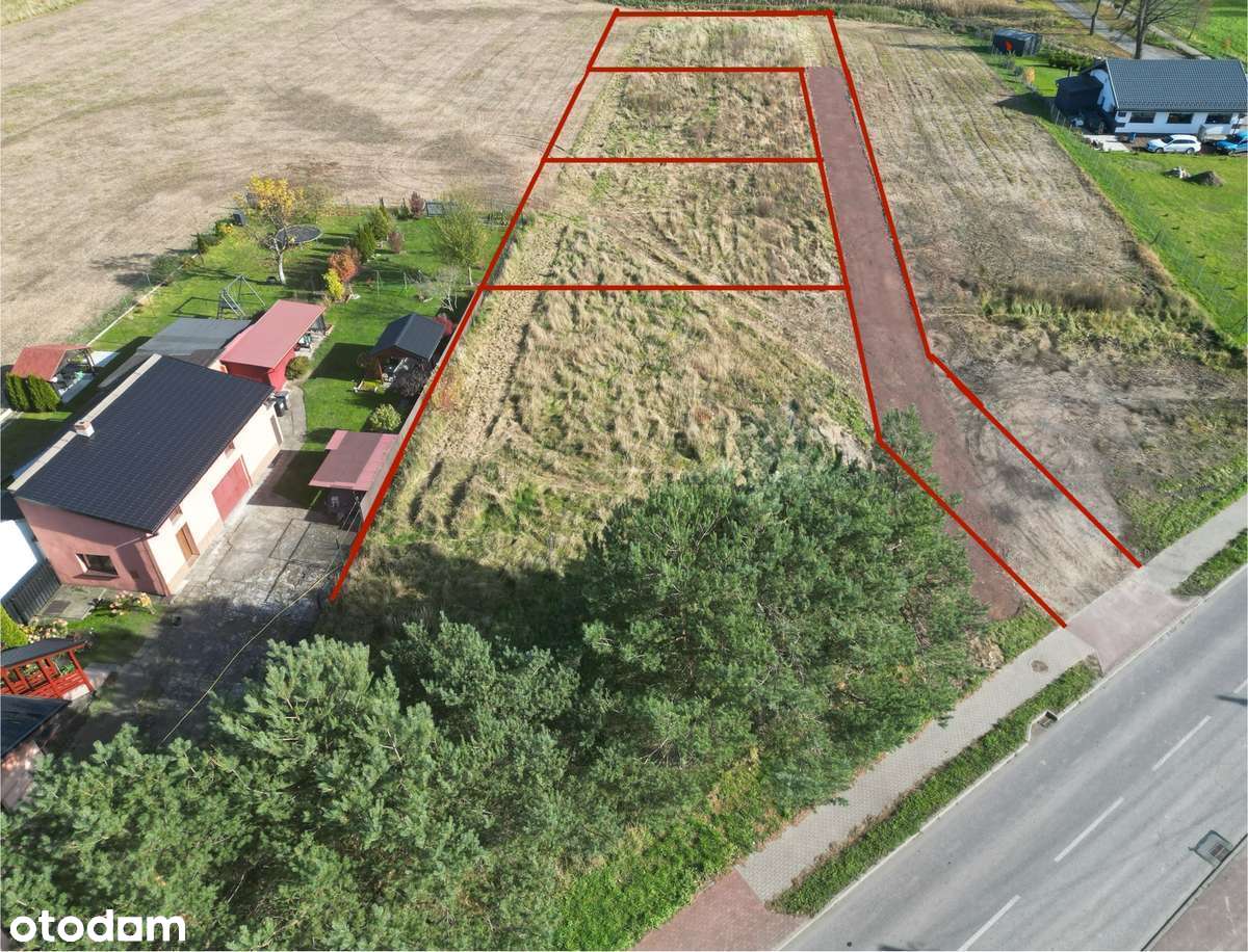 Cztery atrakcyjne działki budowlane w Gorzycach- sprzedaż bezpośrednia - Pełny obrazek: 2/7