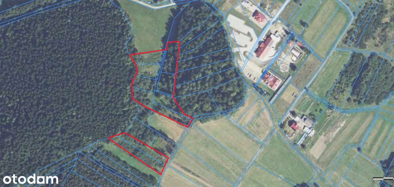 14 działek inwestycyjnych po ok. 10 arów NAD JEZIOREM Mucharz |79 ar.-1