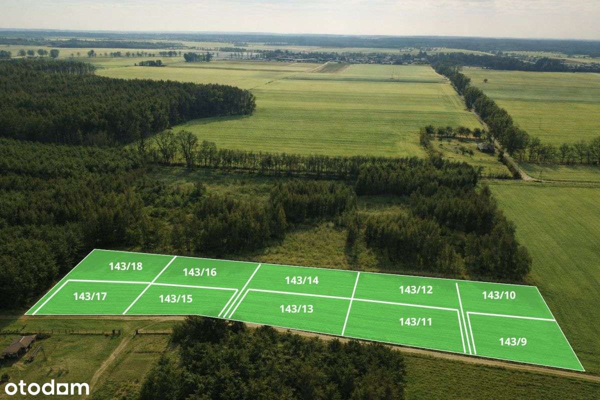 Działki budowlane w otulinie lasu-1