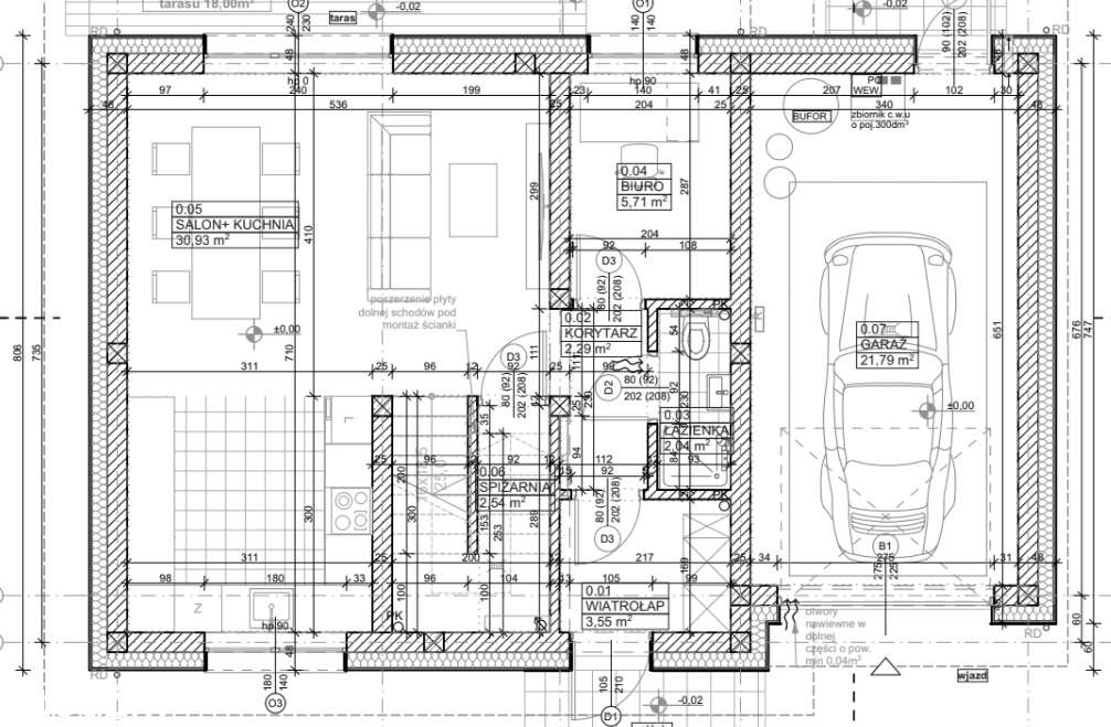 Dom pośród przyrody na działce 1200m2 nad rzeką - Pełny obrazek: 5/9