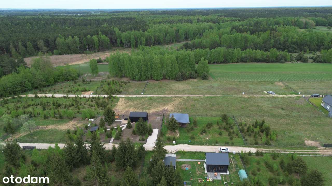 Działka z WZ w zielonej okolicy Puszczy Stromieckiej - Pełny obrazek: 5/9