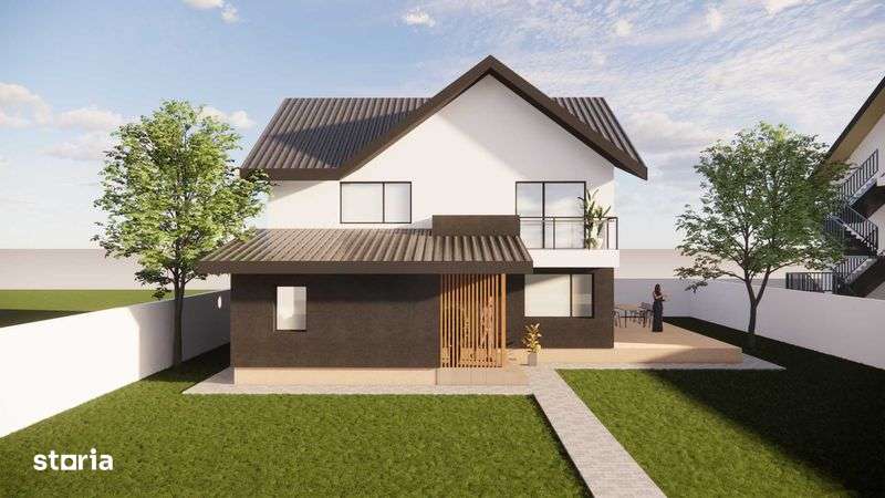 Vand 2 loturi lipite, Balotesti Padure, cu avize (fiecare lot 800mp) - Imagine principală: 4/8