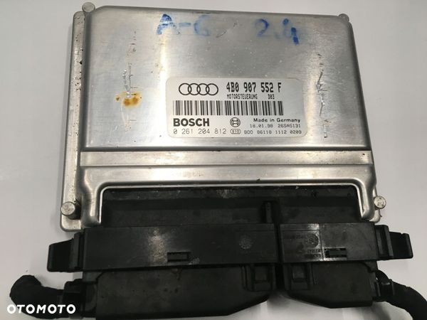 KOMPUTER SILNIKA 4B0907552F AUDI A6 C5 2.4 V6 - 1