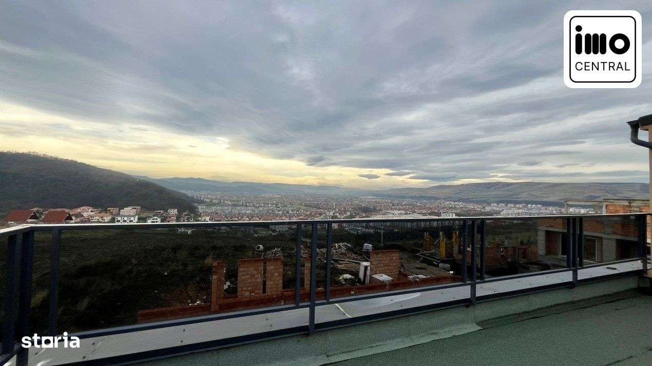 Duplex cu 2 terase si priveliste panoramica asupra Florestiului-zona T-3