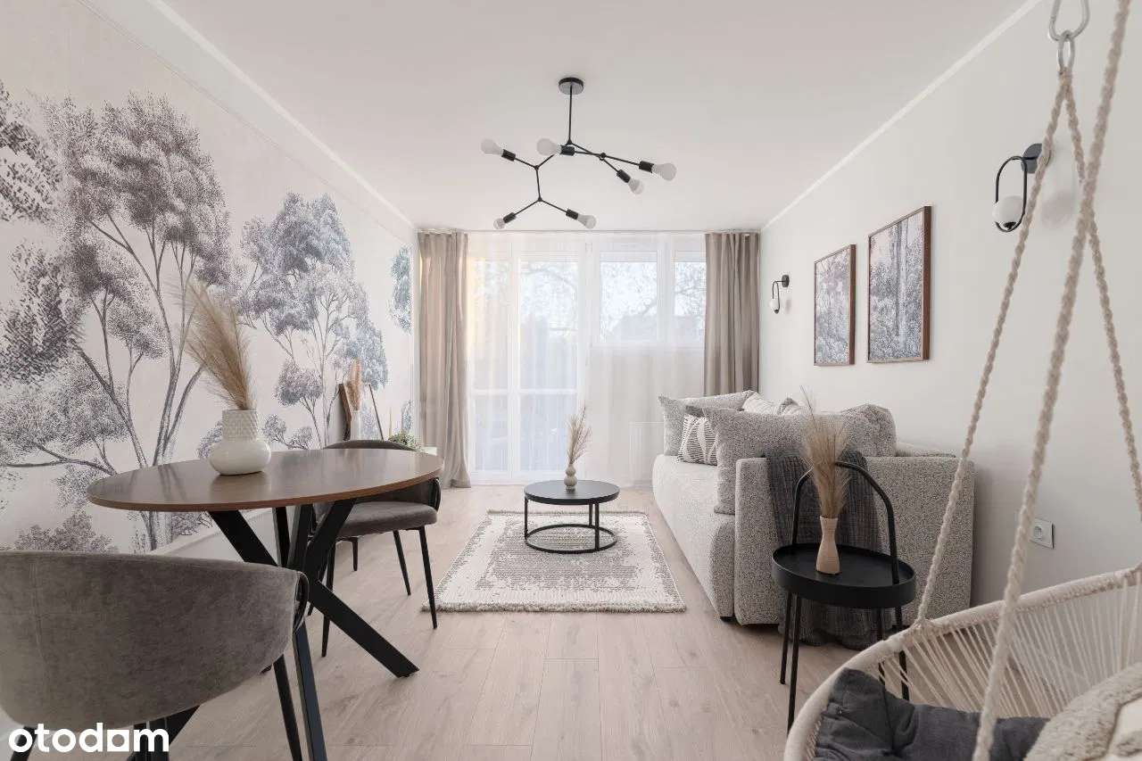 Wyposażone 2-pokojowe mieszkanie z osobną kuchnią. 45m2-0