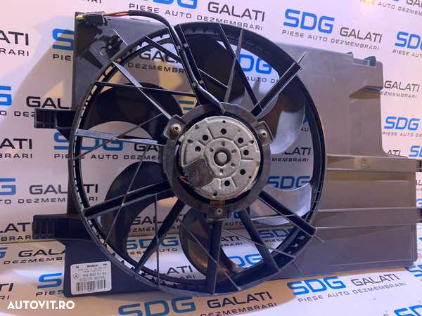 Ventilator Electroventilator Mercedes Benz A Class W168 A170 1.7 CDI 1997 - 2004 Cod 1685000193 0130303880 A1685050155 - 3