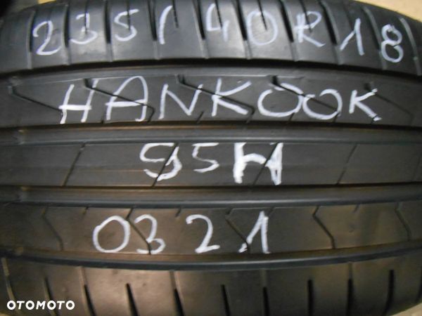 OPONA POJEDYNKA  235/40R18 HANKOOK VENTUS PRIME 3 DOT 0321 7.5MM - 1