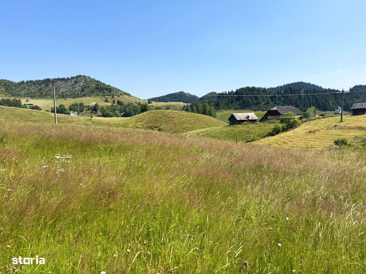 Teren intravilan, 8400 mp, comuna Fundata, zona Bran-Moeciu, Brasov-1