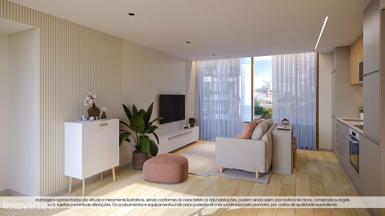 Apartamento T1 c/lugar de garagem em Santa Marinha-18