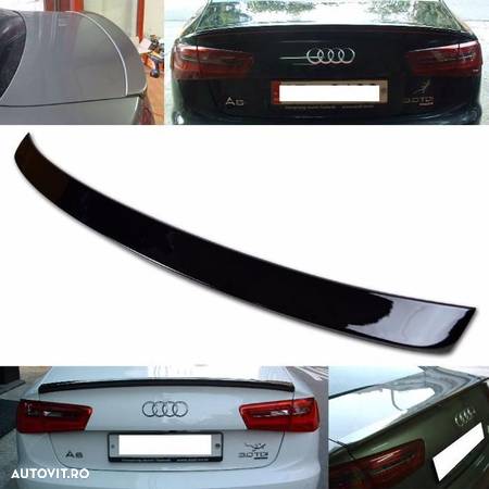 Eleron Portbagaj Model Abt Plastic Abs pentru Audi A6 C7 4G 2014 - 4