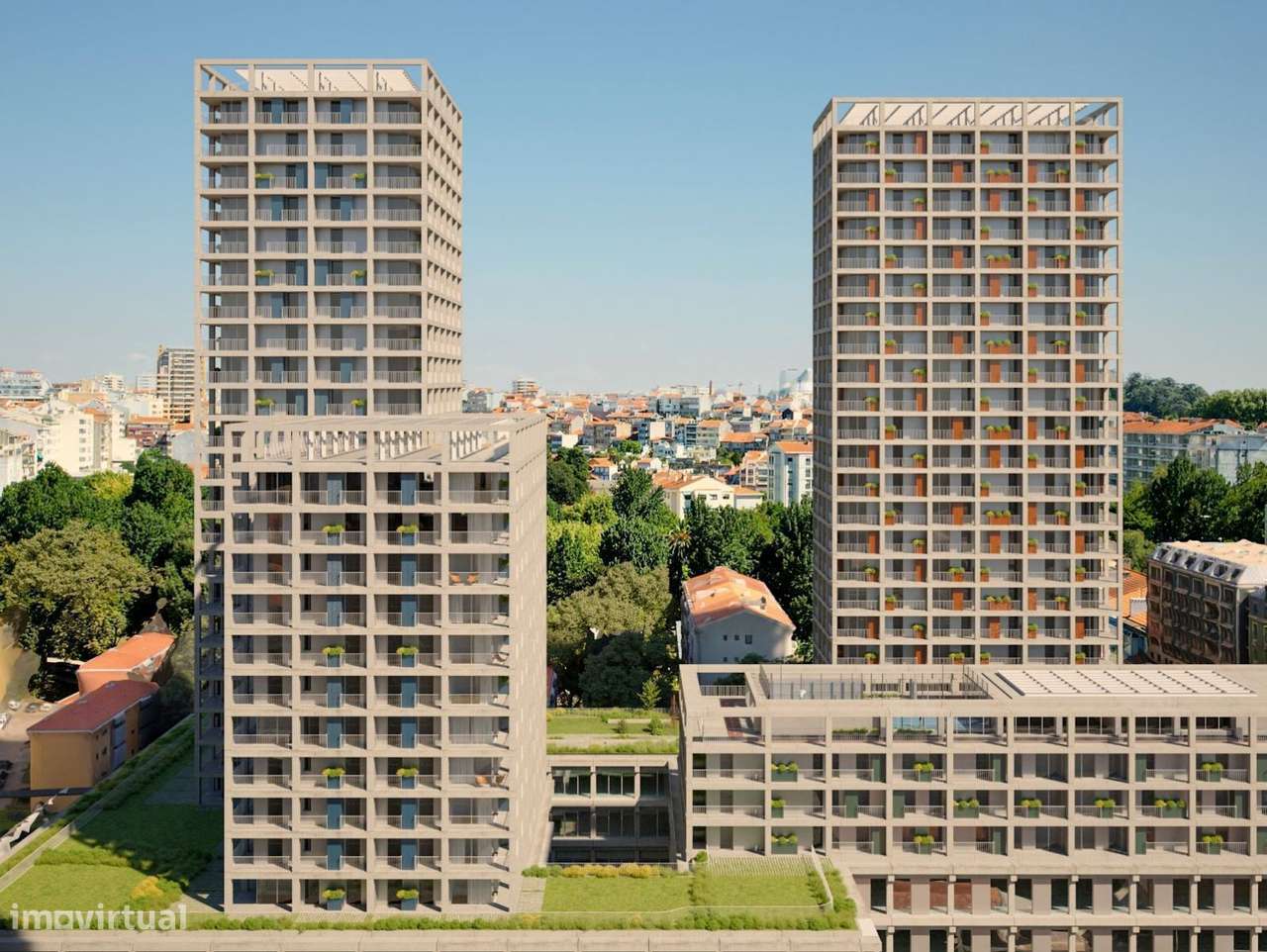 T3+1, com Terraço e Varandas no Empreendimento Fernão Magalhães - Grande imagem: 3/15