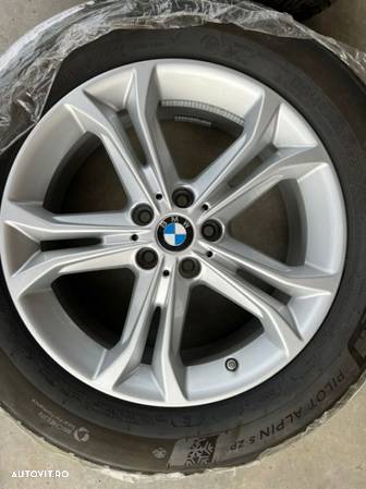 vând jante originale BMW X3 G01 pe 18” cu anvelope de iarnă - 5