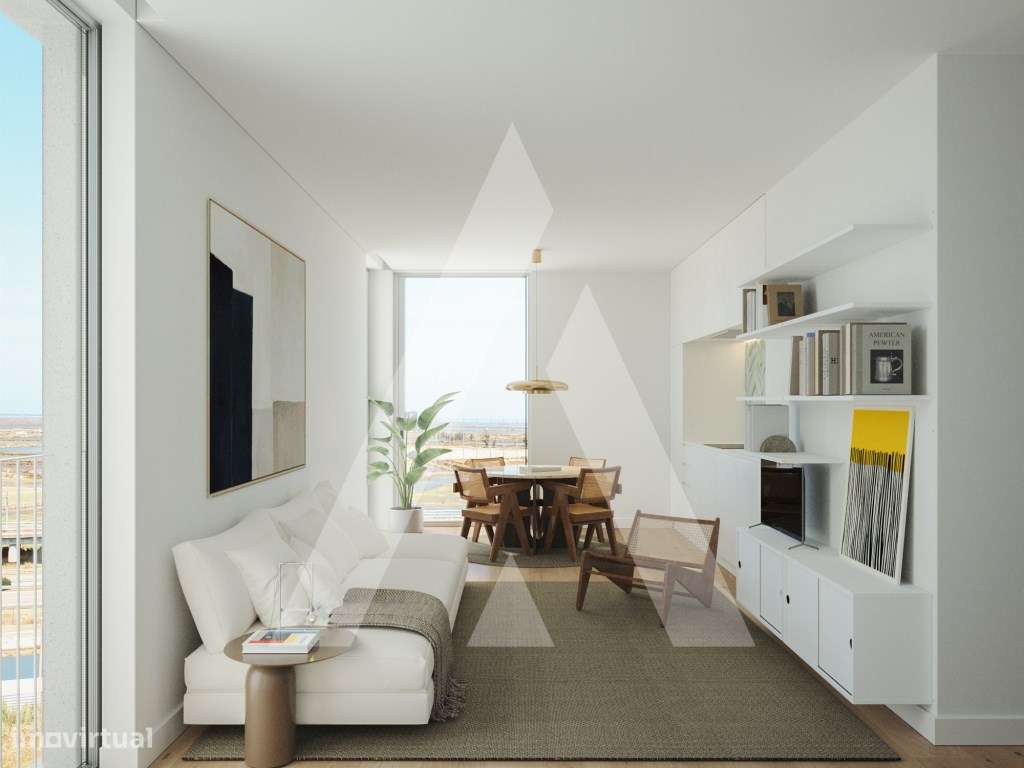 Apartamento T1, próxima ao Canal e à Ria em Aveiro. - Grande imagem: 2/22