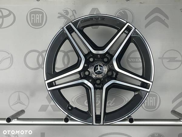 FELGI ALU MERCEDES A205 W205 205 AMG KLASA C 18 ET44 ET49 ORYGINALNE - 1