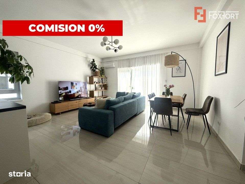 COMISION 0%- Apartament cu 3 camere, mobilat, 2 locuri de parcare, in - Imagine principală: 1/11