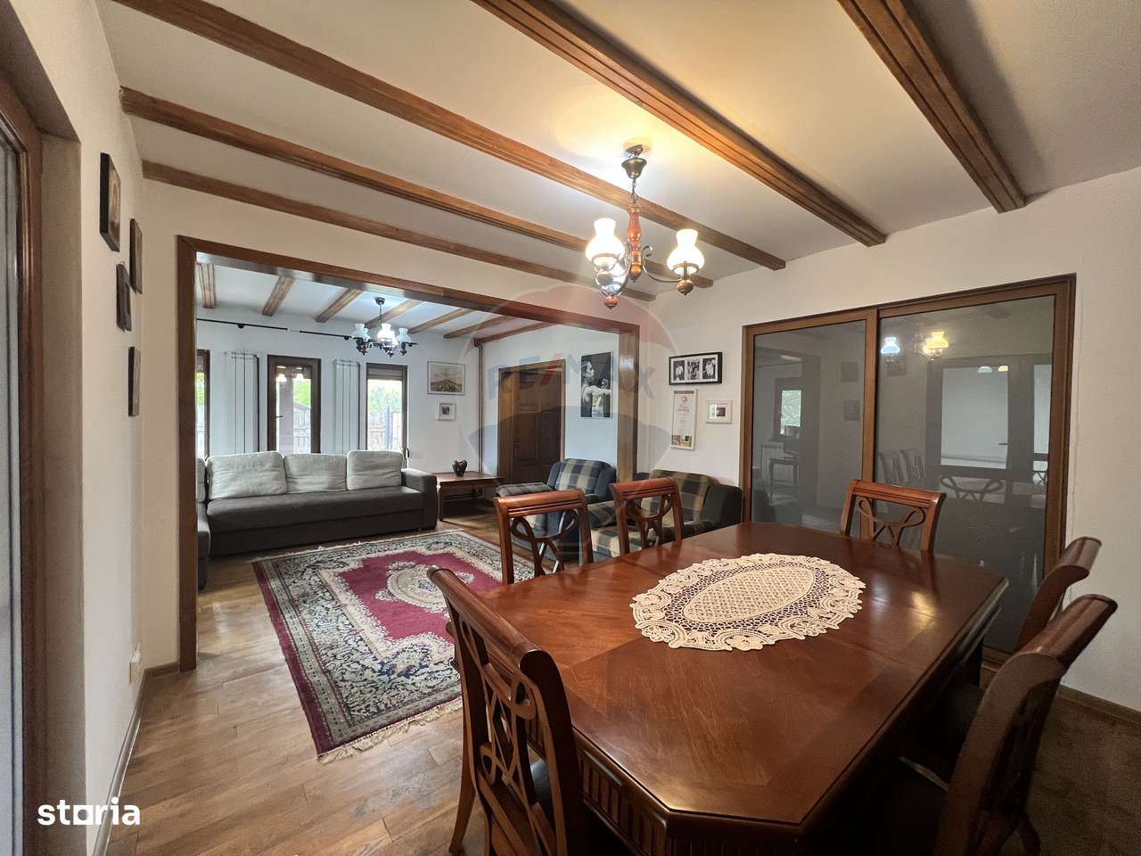 Casă de lemn cu teren generos de 1312 mp de vânzare în Fundulea-10