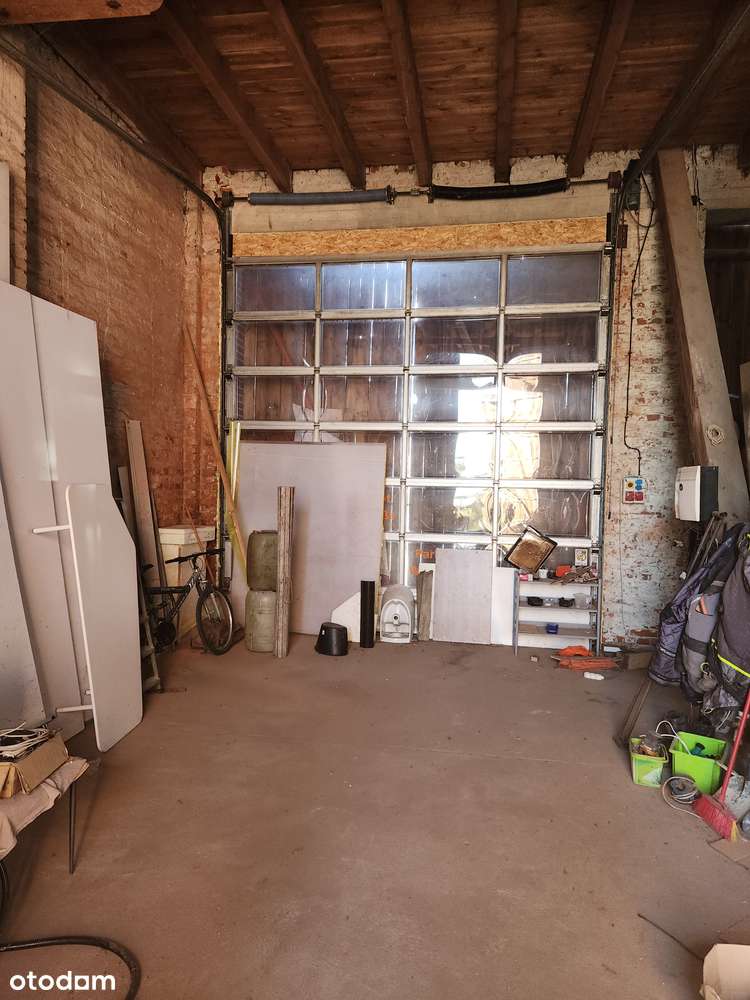 pomieszczenia magazynowe ok. 400 m2 +strych 500m2 działka ok. 20 arów - Pełny obrazek: 4/11