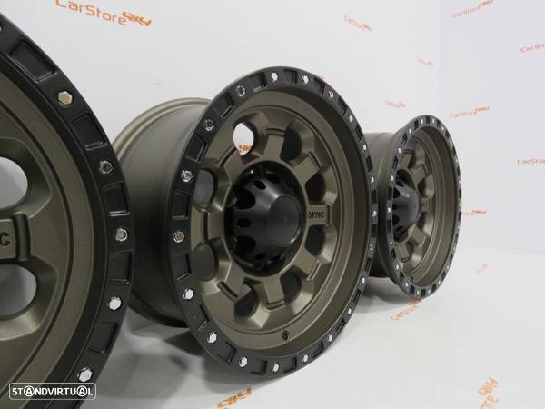 Jantes Aluminio 4x4 MWC Bronze 15 x 8 et 0 6x139.7 - 5