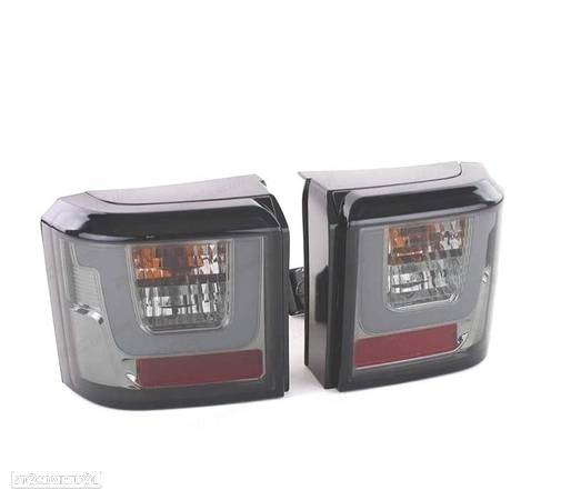 FAROLINS TRASEIROS LED PARA VOLKSWAGEN VW T4 90-03.03 SMOKED FUMADO ESCURECIDO - 5