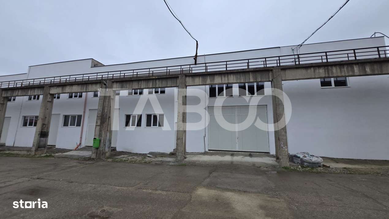Spatiu industrial 600 mp utili de inchiriat in U.P.R.U.C Fagaras - Imagine principală: 2/6