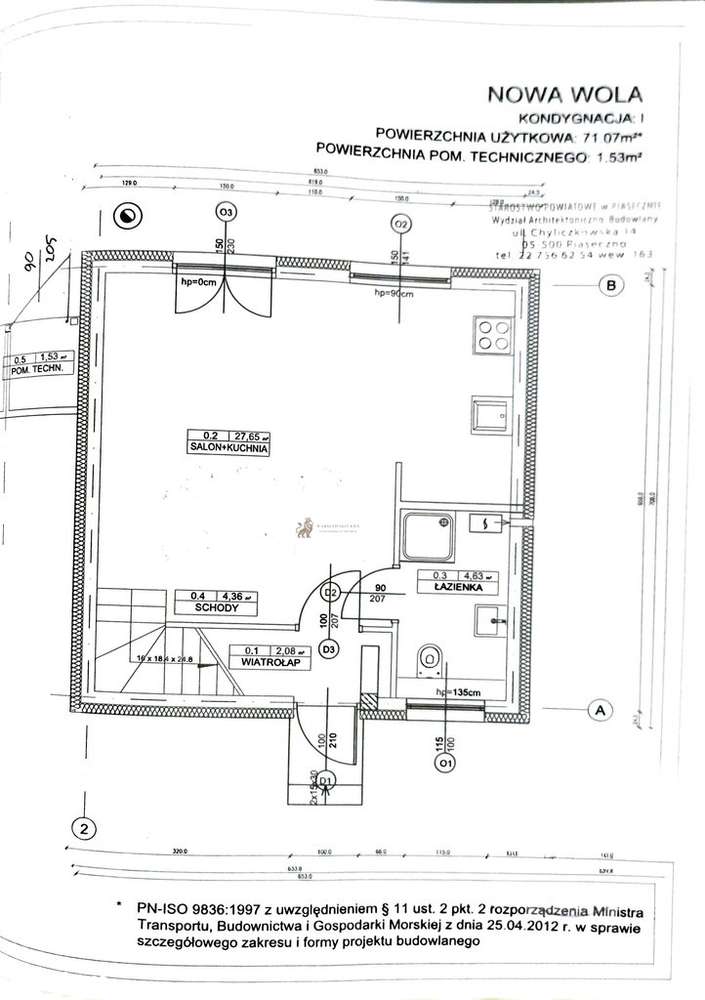 Dom wolnostojący 110 m2 -Nowa Wola ul. Krasickiego-19
