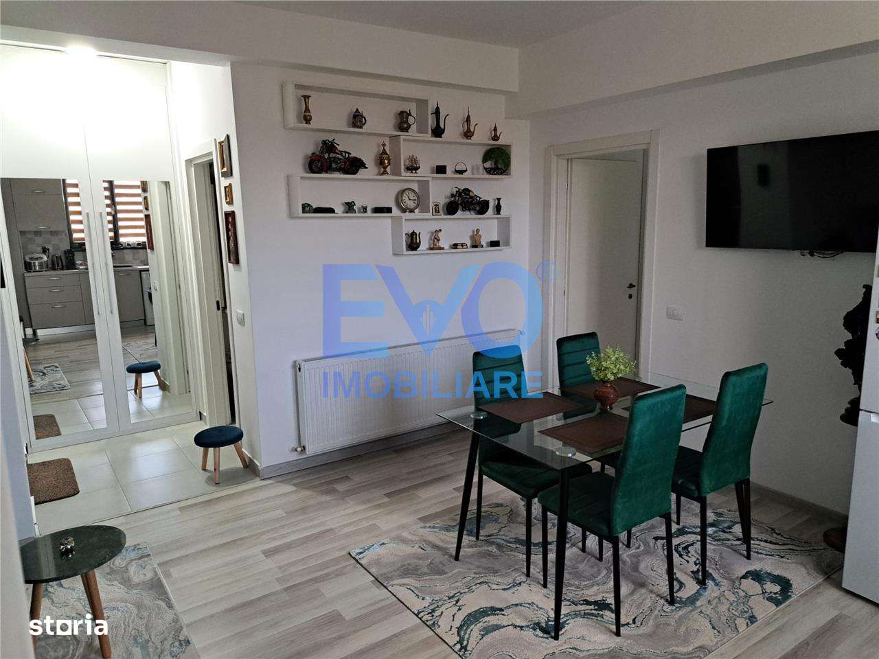 APARTAMENT CU 2 CAMERE, ETAJ 1,  BUCIUM-0