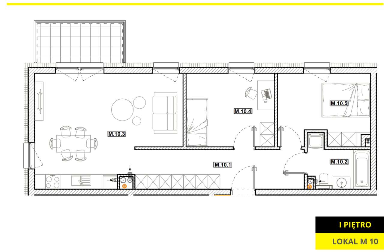 Centrum Konina nowo wybudowane apartamenty - Pełny obrazek: 3/4