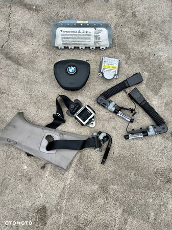 Poduszki Napinacze Airbag BMW F10 F11 Lift 2015r Demontaż - 1